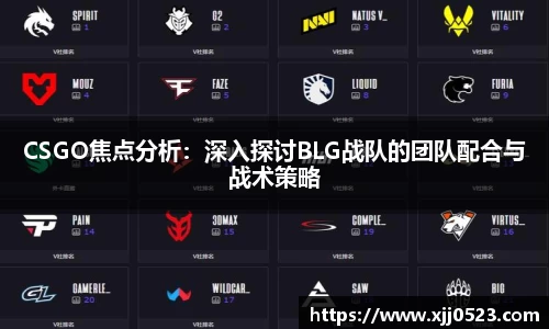 CSGO焦点分析：深入探讨BLG战队的团队配合与战术策略